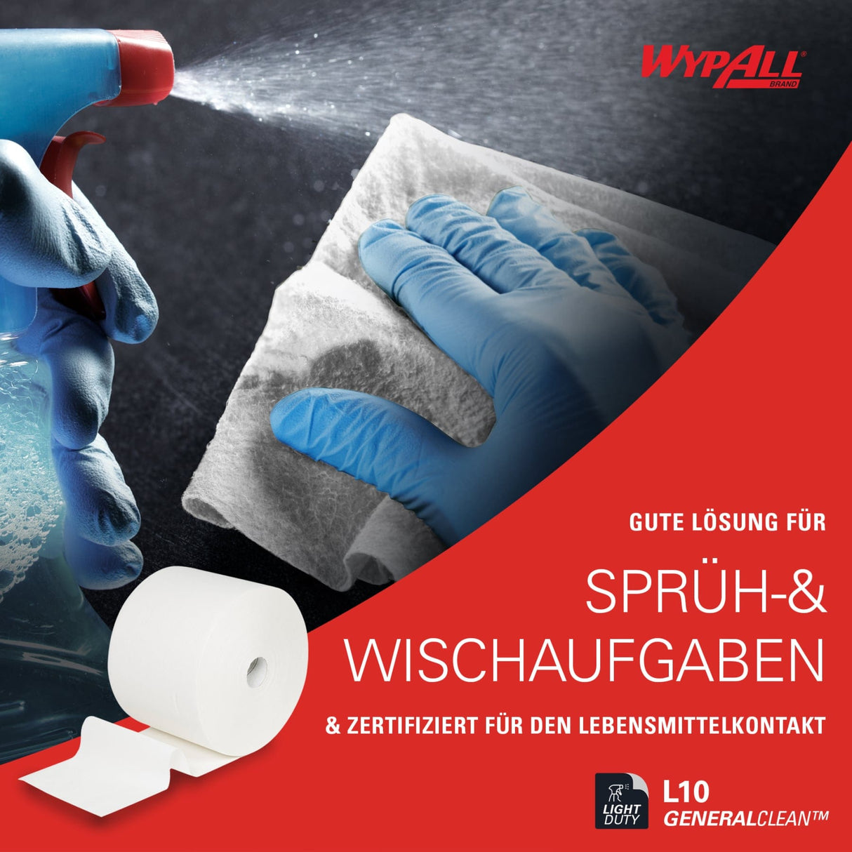 WYPALL* L10 Extra Wischtücher