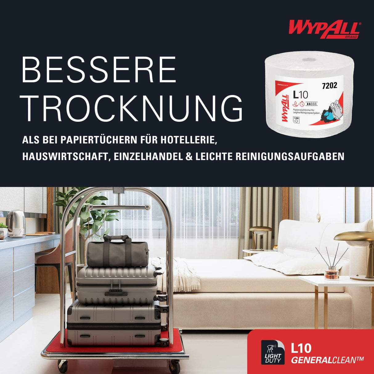 WYPALL* L10 Extra Wischtücher