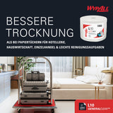 WYPALL* L10 Extra Wischtücher