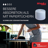 WYPALL* L10 Extra+ Wischtücher, B 24 x L 38 cm