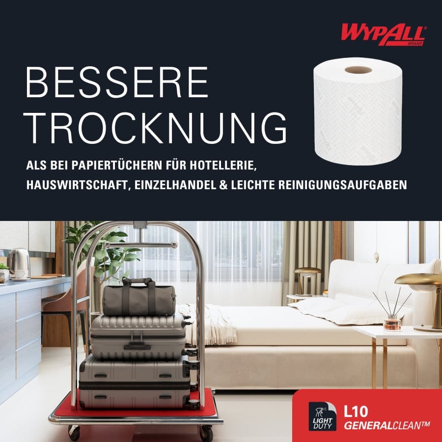 WYPALL L10 Wischtücher für die Zentralentnahme