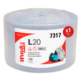 WYPALL* L20 Extra Wischtücher 1 Paket = 1 Rolle à 1000 Abrisse 23,5 x 38 cm Blau