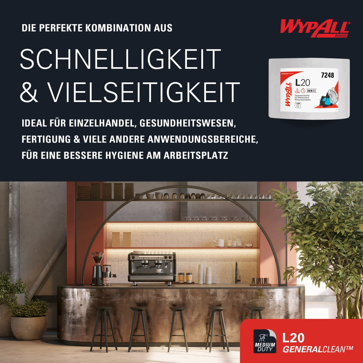 WYPALL* L20 Extra Wischtücher