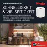 WYPALL* L20 EXTRA+ Wischtücher für die Zentralentnahme