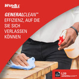 WypAll® L20 Wischtücher, 2-lagig, blau