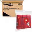 WYPALL* Mikrofaser-Allzwecktücher 1 Packung = 6 Tücher Rot
