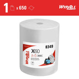 WypAll® X60 Reinigungstücher, 1-lagig, weiß
