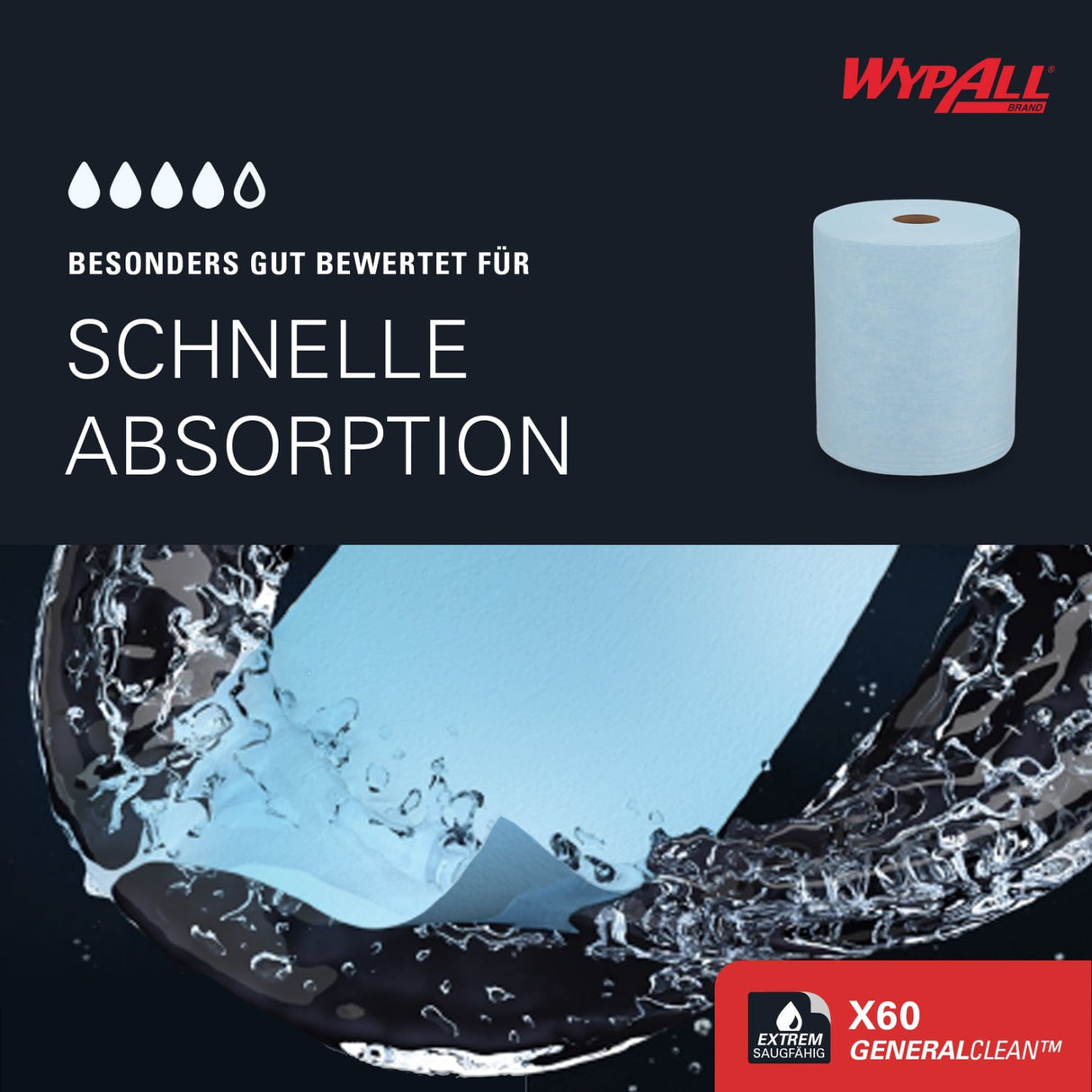 WYPALL* X60 Wischtücher