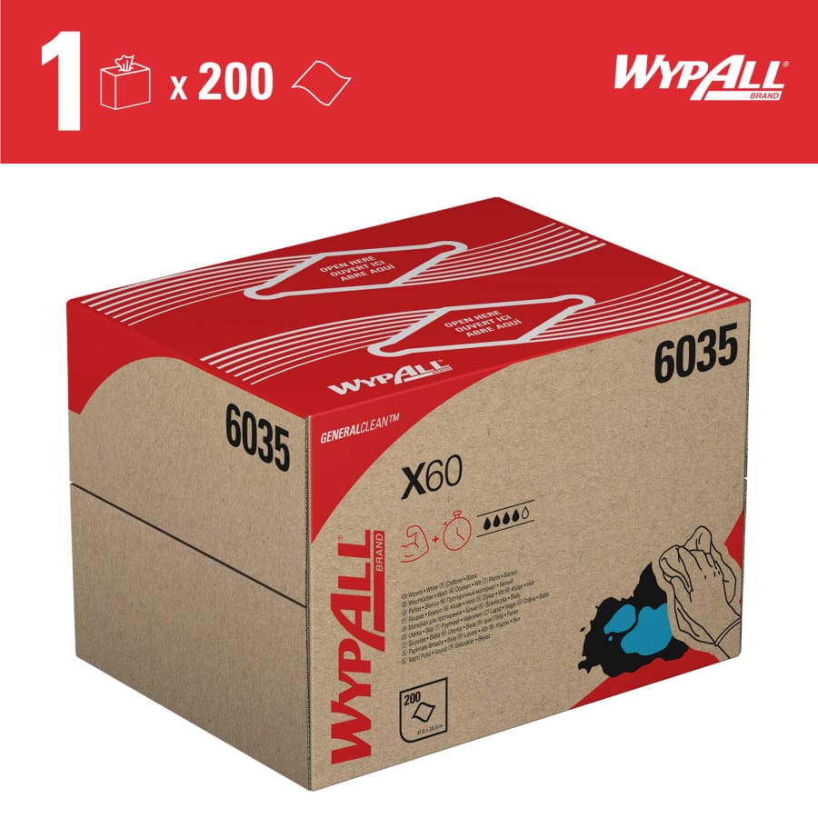 WYPALL* X60 Wischtücher - BRAG* Box