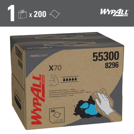 WYPALL* X70 Wischtücher, weiß