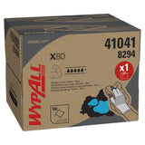 WYPALL* X80 Brag Box Wischtücher, blau