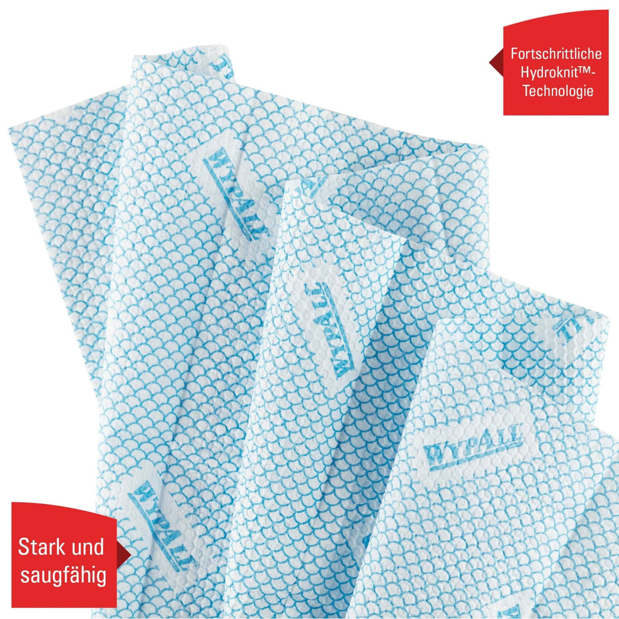 WypAll® X80 Plus Wischtücher, 1-lagig, 34,5 x 33,5 cm