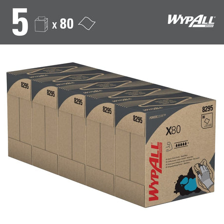 WYPALL* X80 Wischtücher, blau