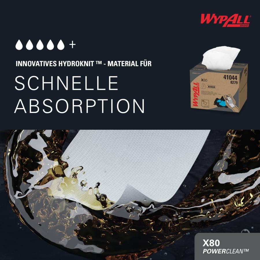 WYPALL* X80 Wischtücher - BRAG* Box