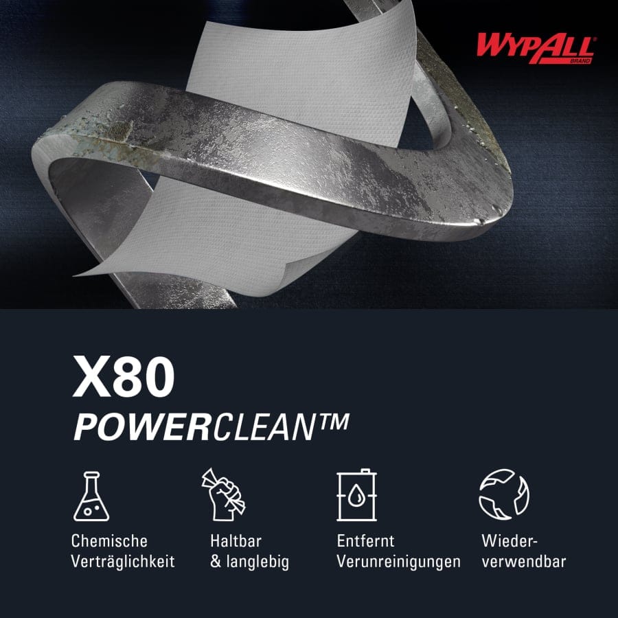 WYPALL* X80 Wischtücher - BRAG* Box
