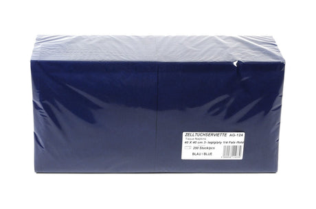 Zelltuchserviette dunkelblau