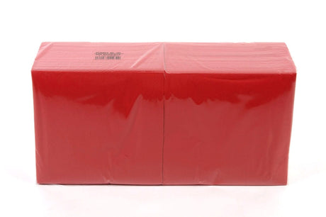 Zelltuchserviette rot