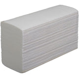 zetForm Falthandtücher 23,5 x 23 cm, 2-lagig hochweiß, Karton à 3.200 Tücher