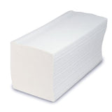 zetForm Falthandtücher, W-Falz, 22 x 32 cm weiß, 20 Packungen à 160 Tücher