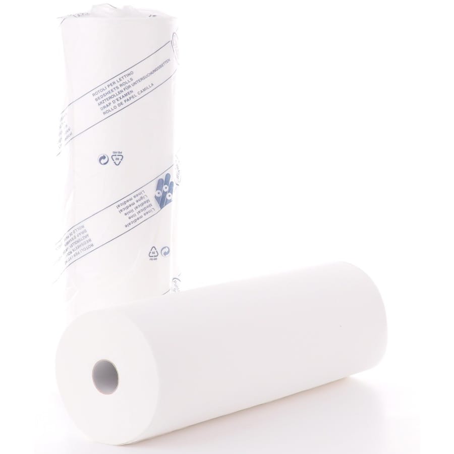 zetMedica Liegenabdeckung Tissue, 2-lagig, Karton Breite 39 cm, 6 Rollen