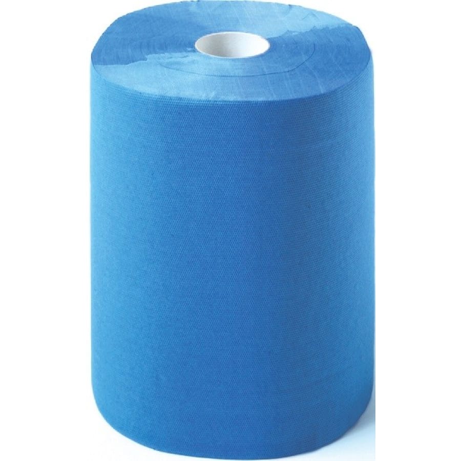 zetPutz Multiclean plus Putztuchrolle, blau 2-lagig 36 x 36 cm, 2 Rollen à 500 Abrisse