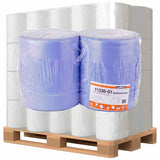 zetPutz Multiclean plus Putztuchrolle, blau 3-lagig, 1 Palette = 60 Rollen