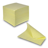 zetSorb Universal-Saugtücher, gelb Packung à 100 Tücher, 40 x 40 cm