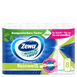 Zewa Küchenrolle Wisch&Weg Reinweiß – 1 Packung = 16 Rollen x 45 Blatt 1 Packung = 8 Rollen x 45 Blatt