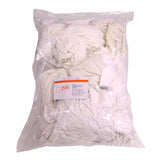 ZVG Putzlappen Trikot, Baumwolle weiß, 10-kg-Ballen