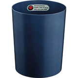 Zwingo Sicherheitspapierkorb, 13 Liter royalblau