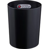 Zwingo Sicherheitspapierkorb, 13 Liter schwarz