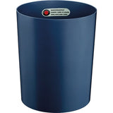 Zwingo Sicherheitspapierkorb, 20 Liter royalblau